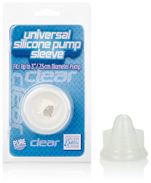 Universal Silicone Pump Sleeve Clear